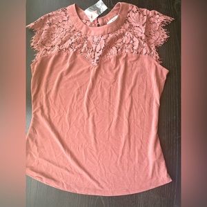 Mine Mauve colored Blouse size Large